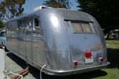 Cool Retro Rear End on 1946 Spartan Manor Travel Trailer